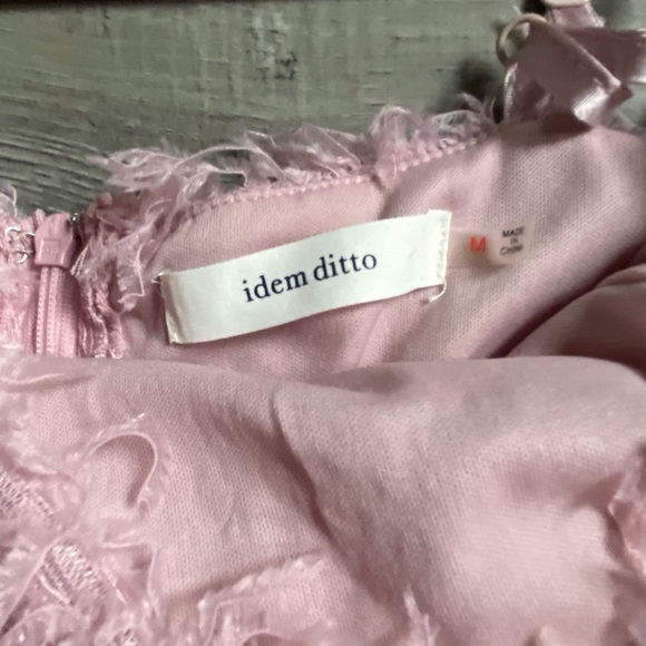 idem ditto Faux Fur Confetti Dress - Picture 4 of 4